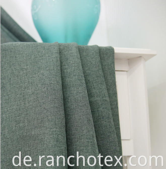 Luxus massiv aussehen aussehen schiere Vorhang 100% Polyester Normalvorhang graue Geschäftsvorhänge